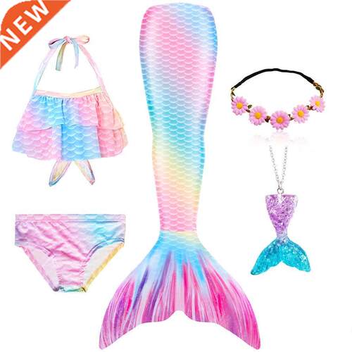 New Kids The Little Mermaid Tails Children Memaid Swimsuit B
