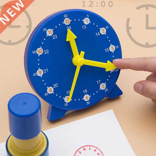 Children Kids Clock Model Toys Early Educational Cognitive M