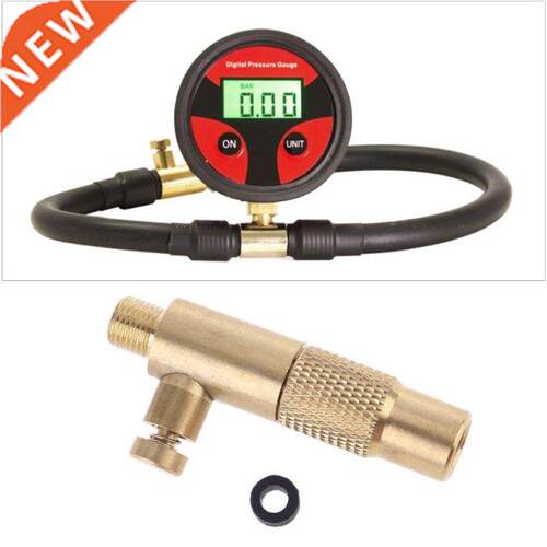 Brass Car Tire Inflator Standard Fine Thread Vehicle Air Com