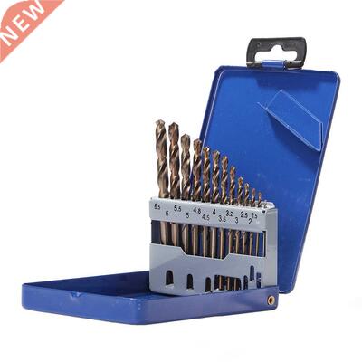 13pcs M35 Twist Drill Bit Set Straight Shank Cobalt Drill Bi