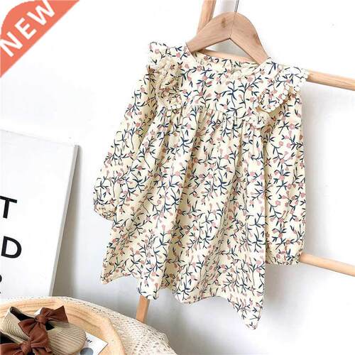 Gooporson Fall Flower Girls Dresses Cute Korean Toddler Chid