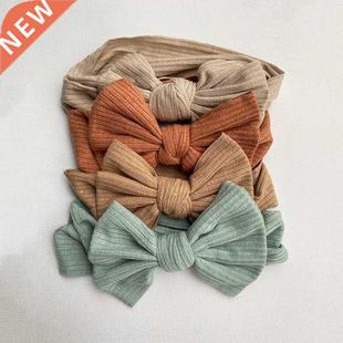 4Pcs/Lot Baby Headband Bows Hairband For Girls Princess Hair