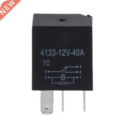 Automotive 12V 40A 5 Pin Relay Long Life Time Delay Automoti