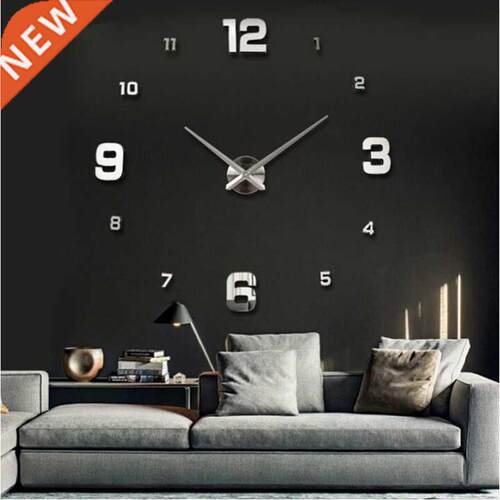 large wall clock watch 3d wall clocks de pared home decorati