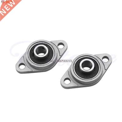 2Pcs 8mm Bore Diameter KFL08 Pillow Block Bearing Flange Rho