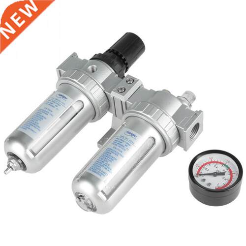 1/2inch Air Pressure Compressor Filter Gauge Trap Oil Water