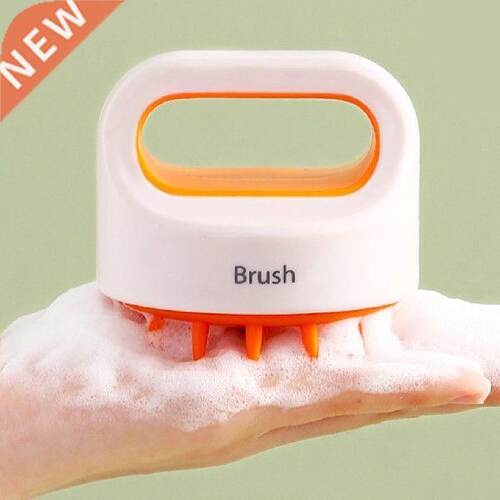 1Pc Shampoo Brush Haneld Silicone Scalp Massager Airbag