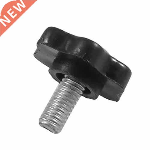 5 Pcs M6 x 15mm Male Thread 25mm Hex Shaped Head Clamping Kn