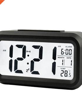Electric Desktop Table Clock Electronic Alarm Digital Big LE