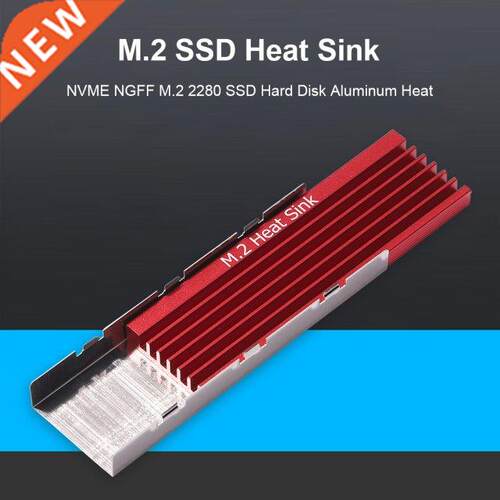 M.2 SSD NVMe Heatsink Cooler M2 2280 SSD Solid State Hard Di
