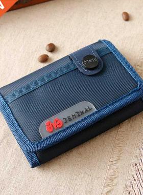 Men Wallets Fabric Mans Purses Good Quality Male Letters Wa