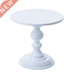 Round Iron Metal Cake Stand Cupcake Dessert Display Tray