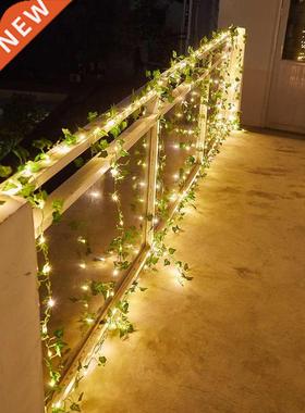 LED String Lights 2M 20LED/ 5M 50LED Maple Leaf Garland Chri