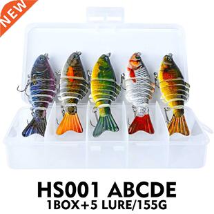 Sinking Wobblers Fishing Lures Jointed Crank bait Swim bait