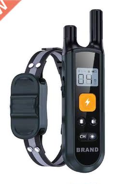 Dog Training Collar Waterproof Dog Shock Collar With Remote