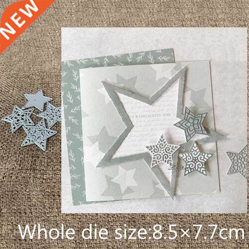 New Design Craft Metal stencil mold Cutting Dies 4pcs lace