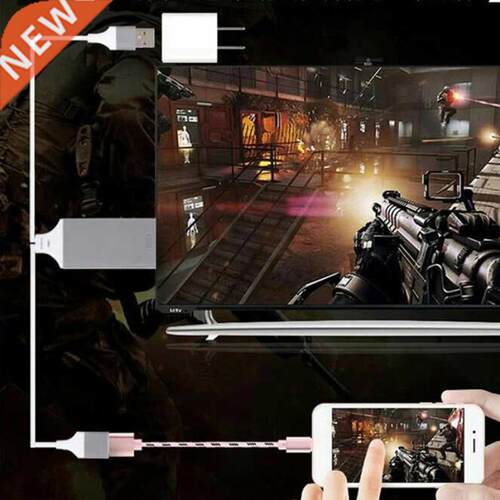 3 In 1 Micro USB Female to HDMI Male Cable Adapter HD 1080P