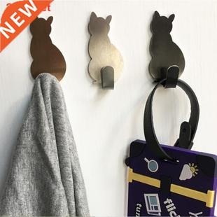 2pcs/set Waterproof Strong Adhesive Hooks Bathroom Stainless