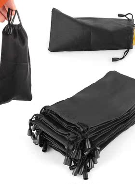 1/5/10/pcs Soft Cloth Waterproof Sunglasses Bag Microfiber D