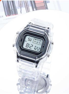 Sports Electronc Watch Waterproof Matcha Green Men Womens S