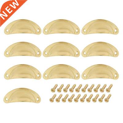 Cup Drawer Pull Kitchen Cainet Handle Gold Tone, 66Mm Hole