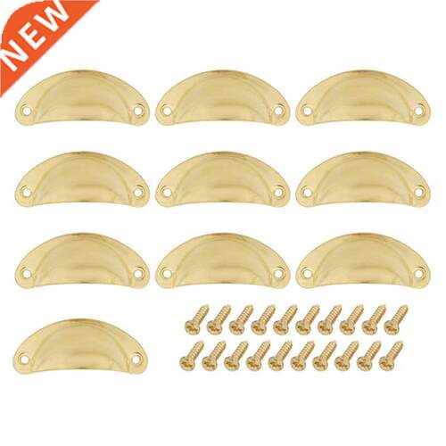 Cup Drawer Pull Kitchen Cainet Handle Gold Tone, 66Mm Hole