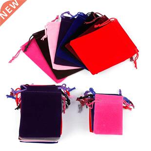 10cs/lot 5x7cm 7x9cm 9x12cm 10x15cm Dawsting Velvet Bags