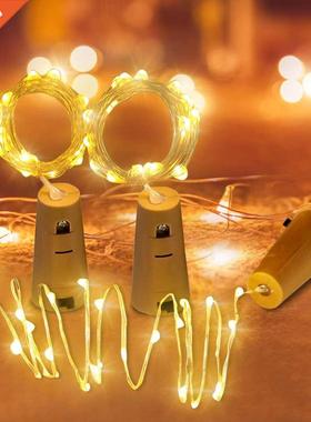 Included Batteries 10PCS 1M 2M LED String Lamps Wine Bottle
