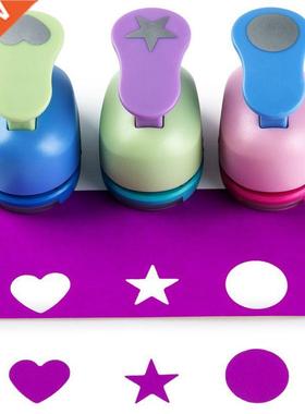 Crafts Punch paper punches ,Punches,Pack of 3,Heart,Circle,S
