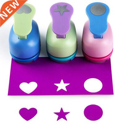 Crafts Punch paper punches ,Punches,Pack of 3,Heart,Circle,S