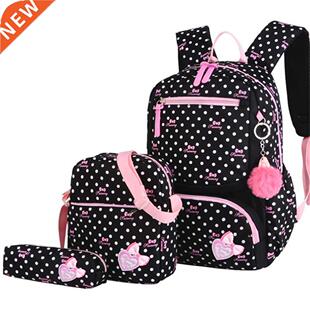 3pcs/set Printing School Bags Backpacks Schoolbag Fashion Ki
