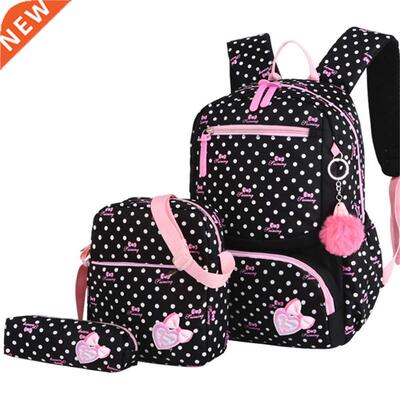3pcs/set Printing School Bags Backpacks Schoolbag Fashion Ki
