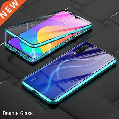 Double Sided Magnetic Metal Case Redmi Note 9 9S 8T 8 7 K20