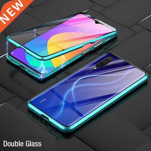 Double Sided Magnetic Metal Case Redmi Note 9 9S 8T 8 7 K20