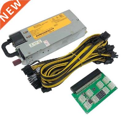 750W Server Power Supply With Breakout Board+8 X Cable For