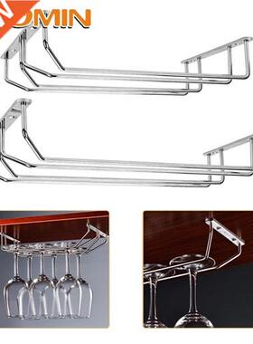 HOOMIN Home Storage Hanging Goblet Holder Stainless Steel