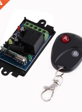 DC 12V RF Remote Control Switch Receiver 2Ch Buttons Remote
