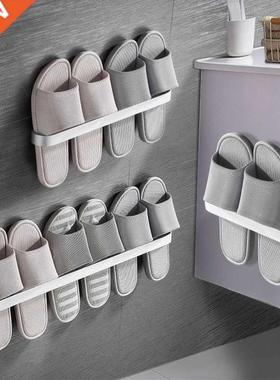 G6DA Wall Mounted Shoes Rack Aluminum Slipper Storage Racks