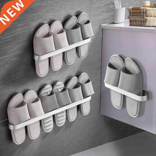 G6DA Wall Mounted Shoes Rack Aluminum Slipper Storage Racks