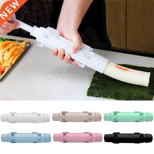 Quck Sush Machne Rce Roll Bazooka Mold Vegetable Meat Ro