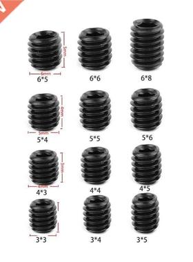 Iron Flat End Hexagon Socket Concave End Fixed Stop Top Wire