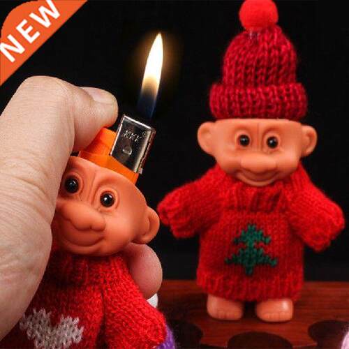 Cute Rubber Doll Lighter Case Bic Plastic Slim Lighter Case