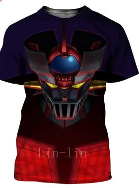 2021 3d cartoon shirts, men's mechanical brs and Ha