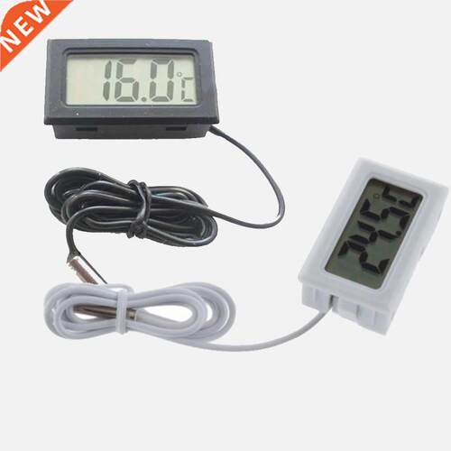 Mini LCD Display Inlay Thermometer Probe Refrigerator/Fish T