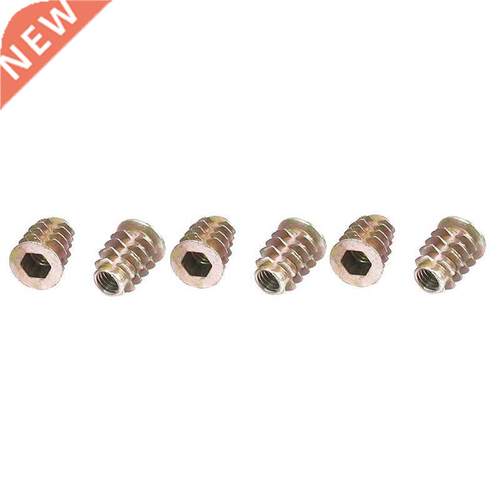 20 pieces M6x 15mm hexagon socket screw thread insert nut fo
