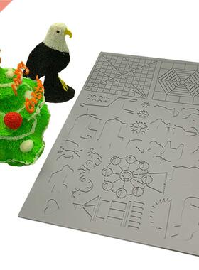 Dikale 3D Printing Pen Silicone Design Mat Template Drawing