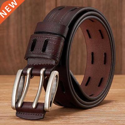 High Quality Genuine Leather Belts for Men Brand Strap Male