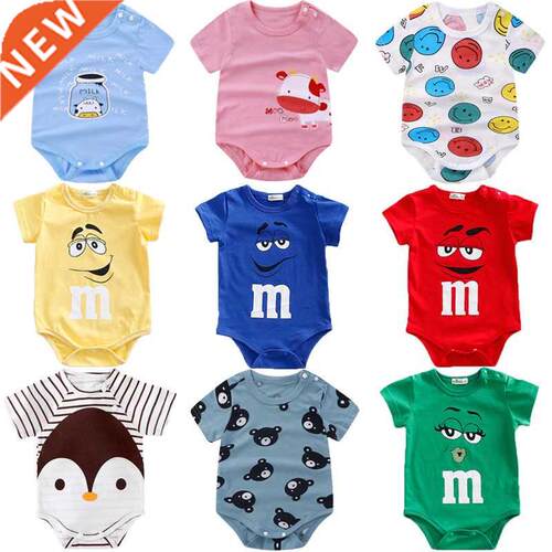 Newborn Baby summer rompers 100% Cotton Infant Body ort Sl