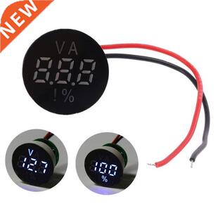 Digital Voltage Indicator 2 Wires 12V 48V 120V Lithium Lead-