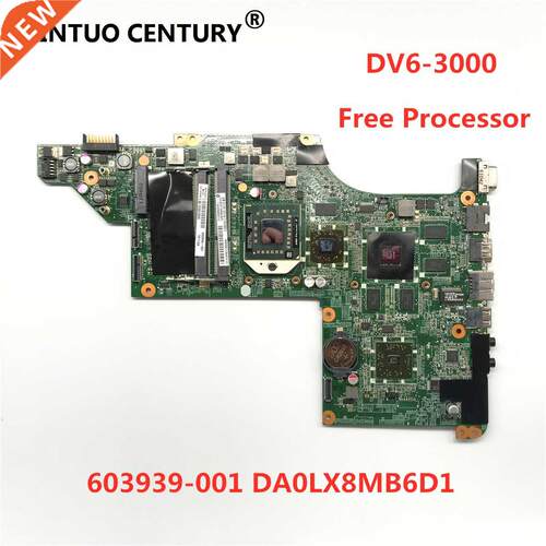 6099-001 DA0LX8MB6D1 main board FOR HP PAVILION DV6 DV6-